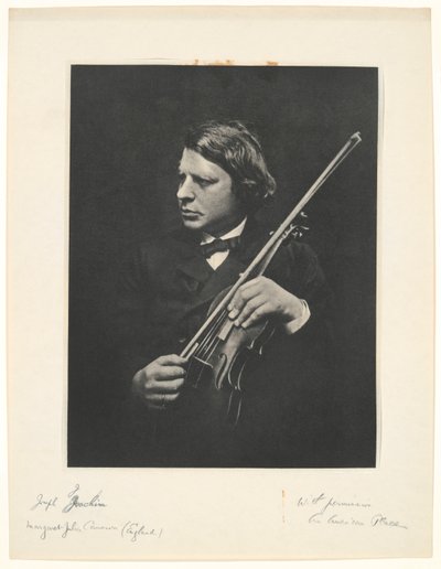 Józef Joachim autorstwa Julia Margaret Cameron