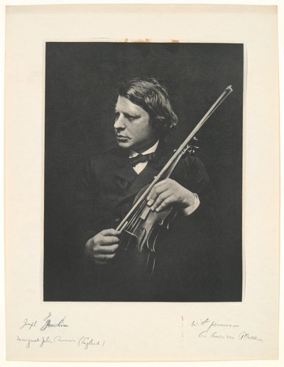 Joseph Joachim autorstwa Julia Margaret Cameron