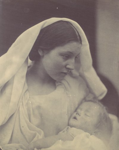 Odpoczywająca Madonna, 1864 r. autorstwa Julia Margaret Cameron