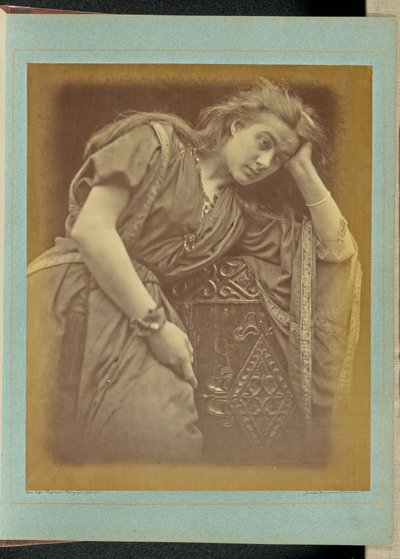 "Mariana - Powiedziała, że jestem przerażona i chciałabym umrzeć". autorstwa Julia Margaret Cameron