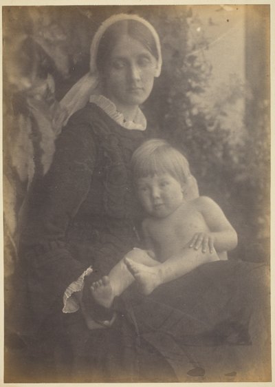 Pani Herbert Duckworth z Geraldem Duckworth autorstwa Julia Margaret Cameron