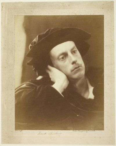 Portret Hon. Frank Charteris autorstwa Julia Margaret Cameron