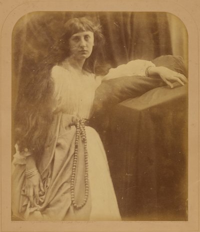 Studium przedrafaelitowe autorstwa Julia Margaret Cameron