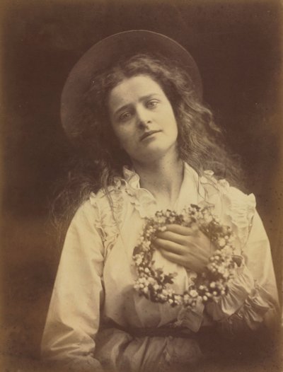 Królowa Maja, 1875 r. autorstwa Julia Margaret Cameron
