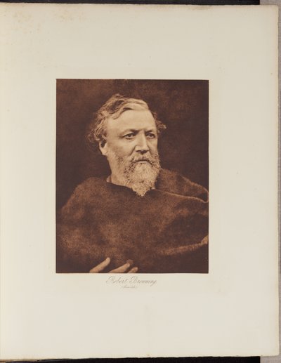 Robert Browning autorstwa Julia Margaret Cameron