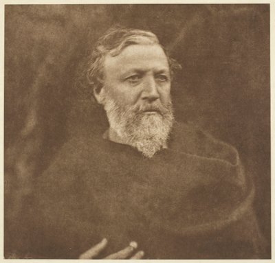 Robert Browning, 1865, wydrukowany 1875. autorstwa Julia Margaret Cameron