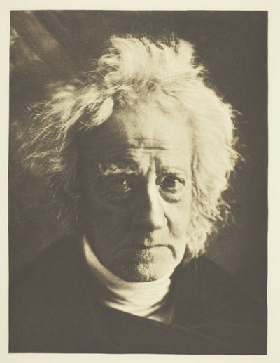 Sir John Herschel, 1867, wydrukowany w październiku 1890. autorstwa Julia Margaret Cameron