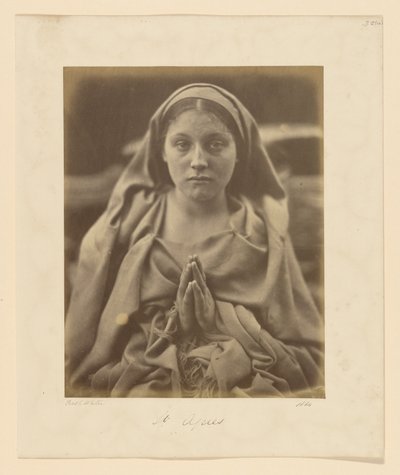Święta Agnieszka autorstwa Julia Margaret Cameron