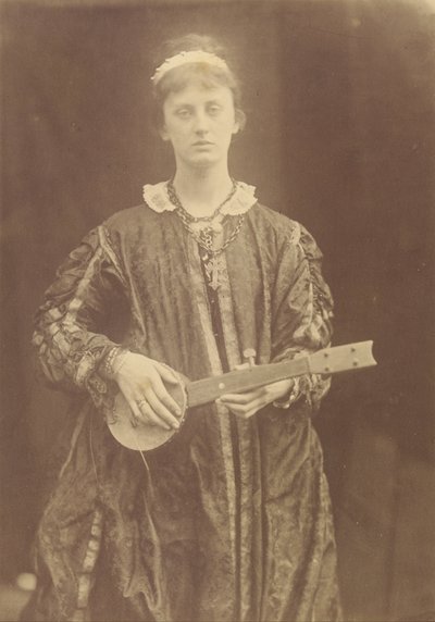 Łzy z głębi jakiejś boskiej rozpaczy wzbierają w sercu i zbierają się do oczu autorstwa Julia Margaret Cameron