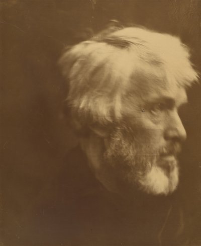Thomas Carlyle, 1867. autorstwa Julia Margaret Cameron