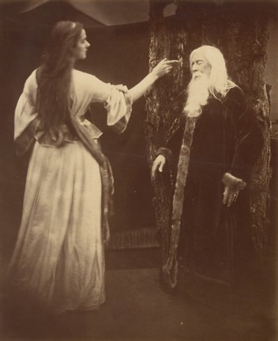 Vivien i Merlin, 1874. autorstwa Julia Margaret Cameron