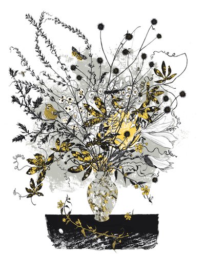 memento, 2017 (sitodruk) autorstwa julia McKenzie