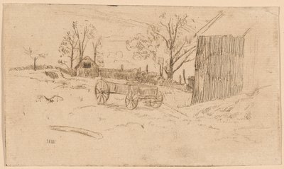 Stodoła Roscoe autorstwa Julian Alden Weir