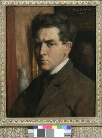 Autoportret, 1886 autorstwa Julian Alden Weir