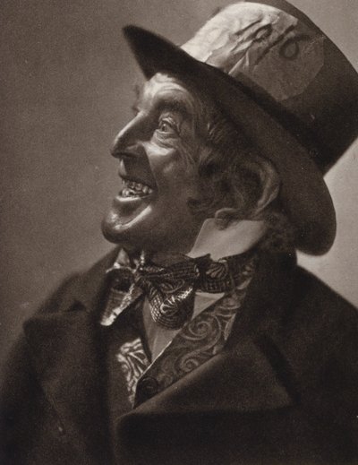 Szalony Kapelusznik (zdjęcie czarno-białe) autorstwa Julian Augustus Romaine Smith