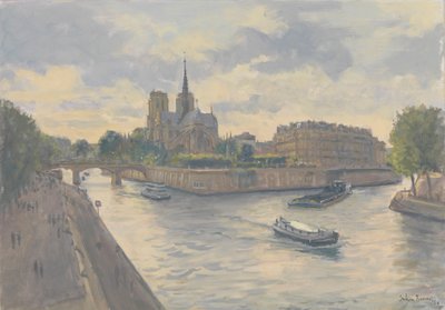 Wyspa La Cite, 2010 autorstwa Julian Barrow