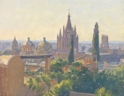 Dachy San Miguel Allende, 2005 autorstwa Julian Barrow