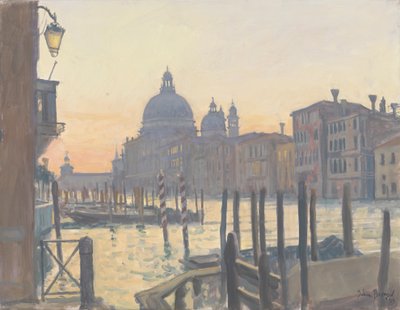 Wschód słońca nad Canal Grande, 2009 autorstwa Julian Barrow