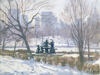 Posąg Alicji w Krainie Czarów, Central Park, Nowy Jork, 1997 autorstwa Julian Barrow