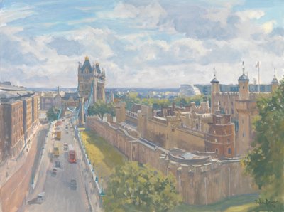 Tower Bridge i Tower of London, 2010 autorstwa Julian Barrow
