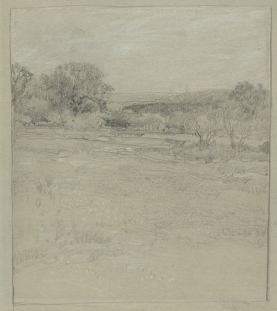 Krajobraz w pobliżu San Antonio autorstwa Julian Onderdonk