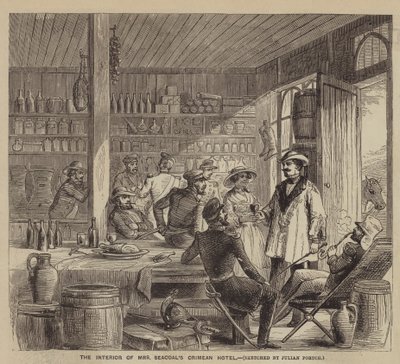 Wnętrze hotelu Mrs Seacole Crimean autorstwa Julian Portch