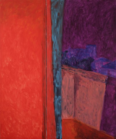 Nocny Awinion (akryl na płótnie) autorstwa Julie Held