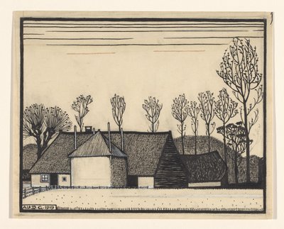 Gospodarstwo rolne autorstwa Julie de Graag (signed by artist)