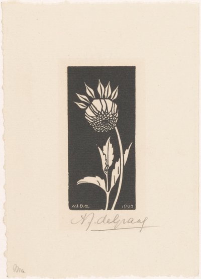Dalia autorstwa Julie de Graag (signed by artist)