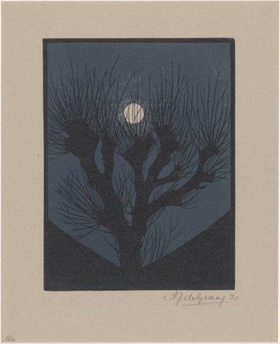 Poniedziałkowa noc autorstwa Julie de Graag (signed by artist)
