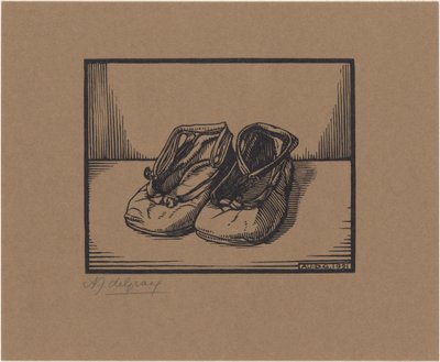 Para butów autorstwa Julie de Graag (signed by artist)