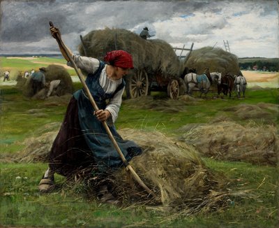 Scena sianokosów autorstwa Julien Dupre