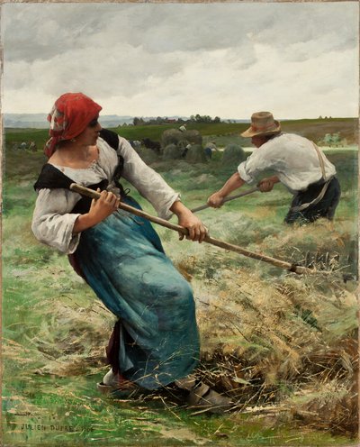 Sianokosy, 1888 autorstwa Julien Dupre