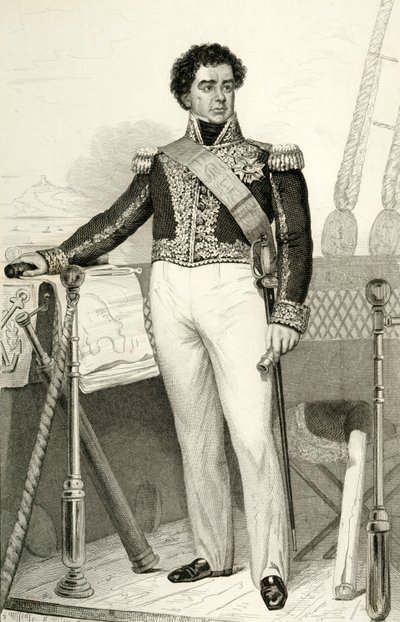 Guy-Victor Duperré, 1804, 1839. autorstwa Julien Leopold Boilly
