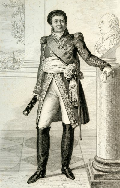 Henri Jacques-Guillaume Clarke, 1804, 1839. autorstwa Julien Leopold Boilly