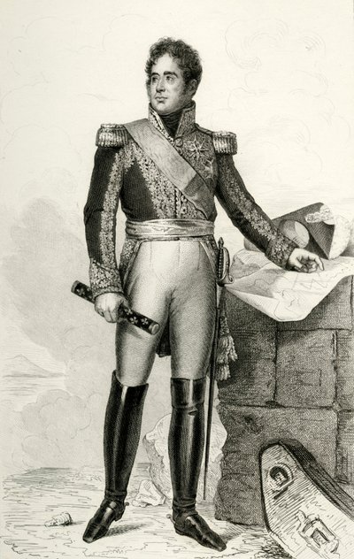 Jacques Lauriston, 1804, 1839. autorstwa Julien Leopold Boilly