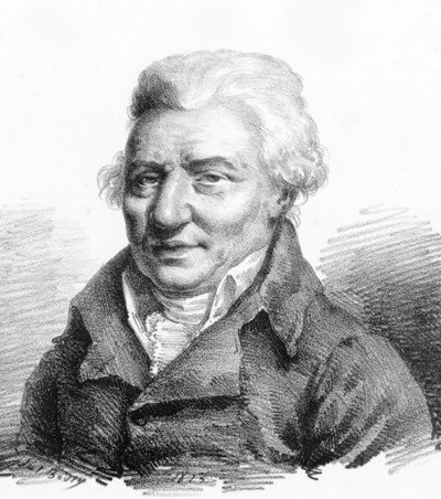 Portret kompozytora Pierre-Alexandre Monsigny 1729-1817, 1823. autorstwa Julien Leopold Boilly