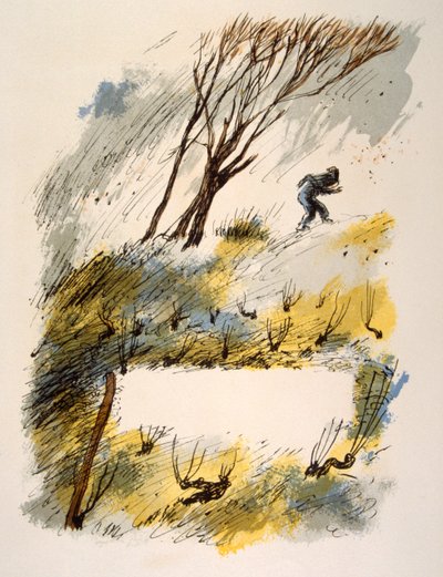 Humorous Wine Illustration 1946.Illustration autorstwa Julien Pavil autorstwa Julien Pavil
