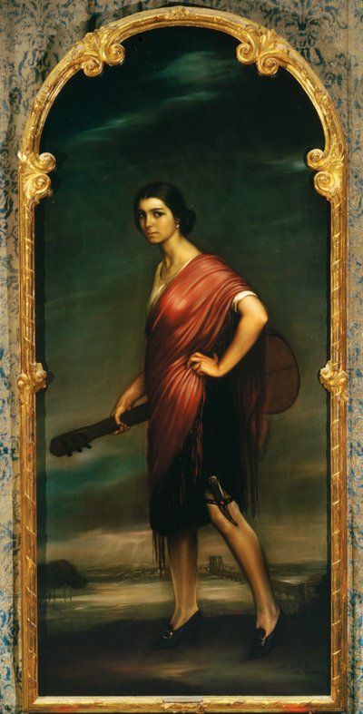 La copla (obraz) autorstwa Julio Romero de Torres