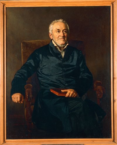 Ernst Moritz Arndt (olej na płótnie) autorstwa Julis Amatus Roeting