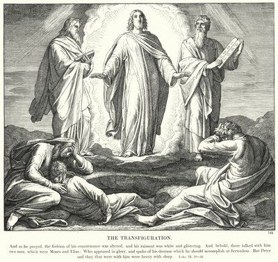 Przemienienie (rycina) autorstwa Julius (after) Schnorr von Carolsfeld