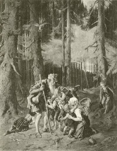 Zaufany Eckart (wklęsłodruk) autorstwa Julius Adam