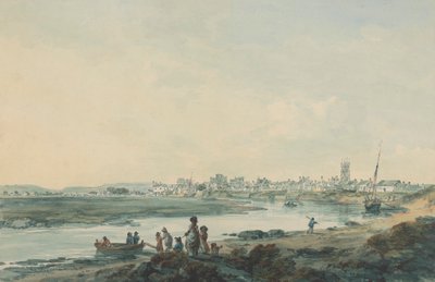 Cardiff z południa autorstwa Julius Caesar Ibbetson