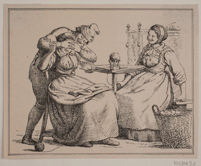 Ilustracja do obrazków i wersetów autorstwa Juliusa Exnera i Christiana Winthera autorstwa Julius Exner