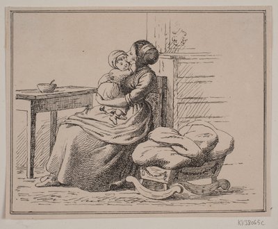Ilustracja do obrazków i wersetów autorstwa Juliusa Exnera i Christiana Winthera autorstwa Julius Exner