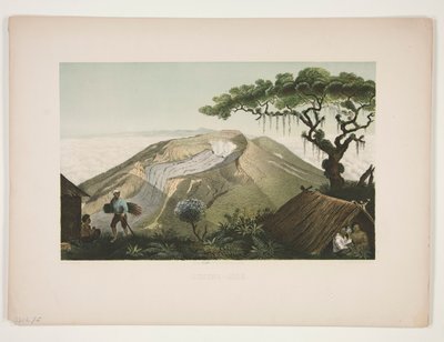 Góra - Boże? (Góra Gede) autorstwa Julius Friedrich Tempeltey