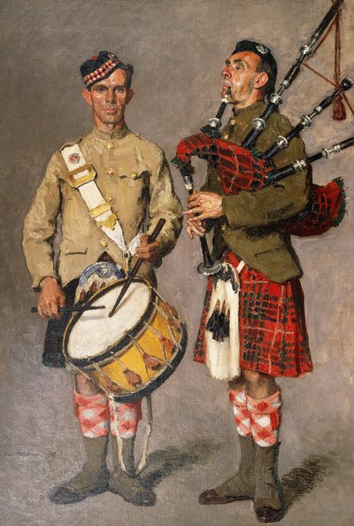 MacPherson i MacDonald autorstwa Julius Gari Melchers