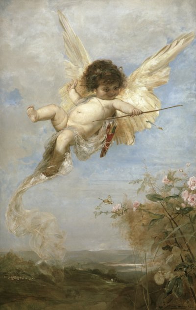 Kupidyn, 1878 autorstwa Julius Kronberg