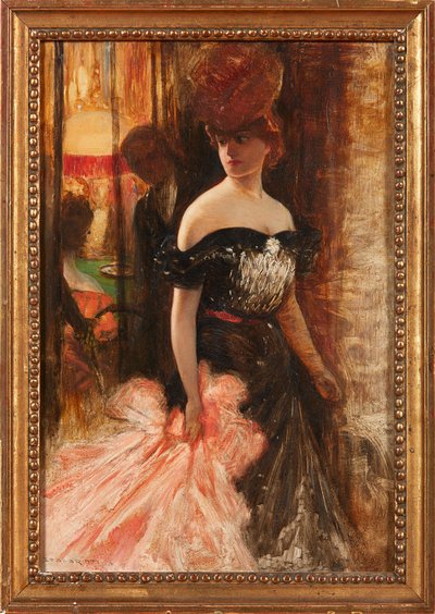 No More Play (olej na pokładzie) autorstwa Julius Leblanc Stewart