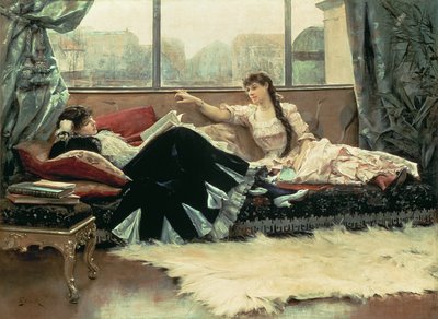 Sarah Bernhardt autorstwa Julius Leblanc Stewart